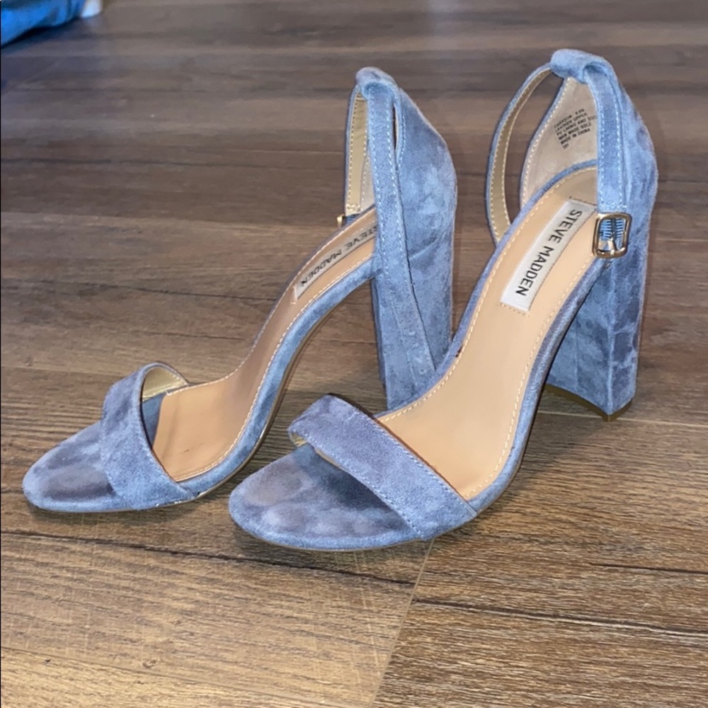 Blue steve madden heels